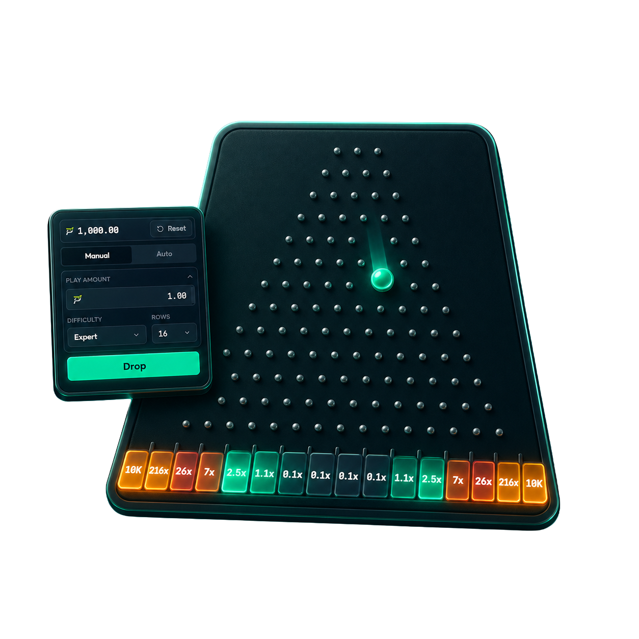 Plinko game preview